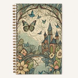 Art Nouveau Fairy Journal Notizblock