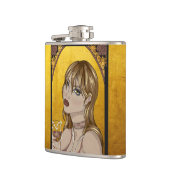 Art Nouveau Flachmann (Links)