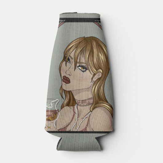 Art Nouveau Flaschenkühler (Vorderseite)