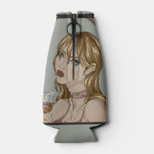 Art Nouveau Flaschenkühler (Rückseite)