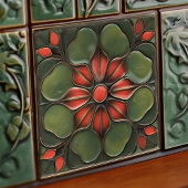 Art Nouveau Fliese
