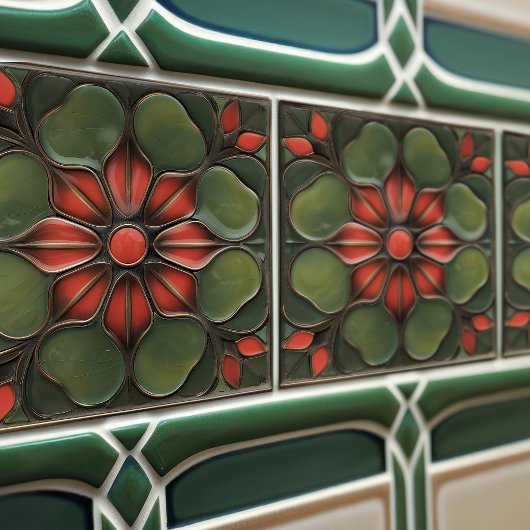 Art Nouveau Fliese