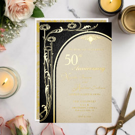 Art Nouveau Flora Arte e Cultura Folieneinladung