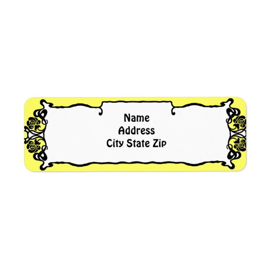 Art Nouveau Floral Border (Vorne)
