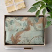 Art Nouveau Floral Decoupage Seidenpapier (Geschenk)