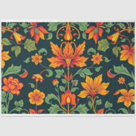 Art Nouveau Floral Decoupage Seidenpapier