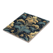 Art Nouveau Floral Fliese (Seite)