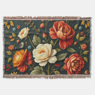 Art Nouveau Floral - Leben in voller Blüte Decke