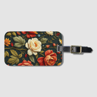 Art Nouveau Floral - Leben in voller Blüte Gepäckanhänger