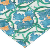 Art Nouveau Floral Majolica Muster Kurzer Tischläufer (Ecke)