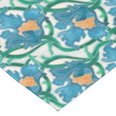 Art Nouveau Floral Majolica Muster Tischdecke (Schrägansicht)