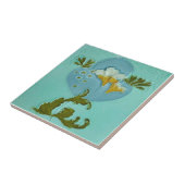 Art Nouveau Floral Malkin Repro 1900 Imitate Hilfe Fliese (Seite)