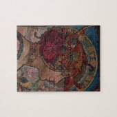 Art Nouveau Floral Muse | Vintage Belle Époque Puzzle (Horizontal)