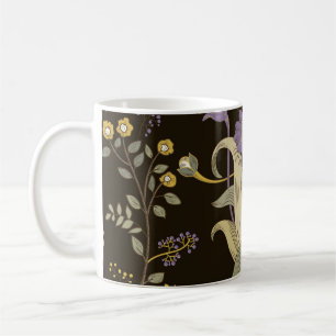 Art Nouveau Floral: Vintages Muster Kaffeetasse
