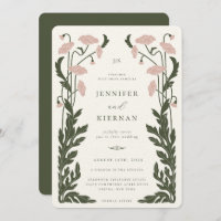 Art Nouveau Floral Wedding