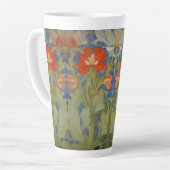 Art nouveau florale Muster Milchtasse (Linke Ecke)