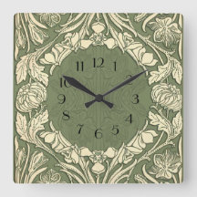 Art Nouveau Flowers Floral Border 