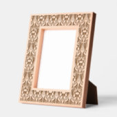 Art Nouveau Foliage & Floral Pattern Geätzte Rahmen (Links)