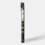 ART NOUVEAU FOTO TEMPLATE BLACK GREEN RED GEMS Case-Mate iPhone HÜLLE (Rückseite / Links)