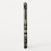 ART NOUVEAU FOTO TEMPLATE BLACK GREEN RED GEMS Case-Mate iPhone HÜLLE (Hinten/Links)