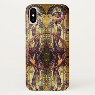 Art nouveau-Frau elegante Werbung Case-Mate iPhone Hülle
