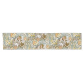Art Nouveau Frauen & Blumendesign von Mucha Kurzer Tischläufer (Horizontal)