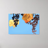 Art Nouveau Frost Trauben Leinwanddruck (Vorderseite)