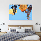 Art Nouveau Frost Trauben Leinwanddruck (Insitu (Schlafzimmer))