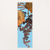 Art Nouveau Frost Trauben Yogamatte (Vorderseite)