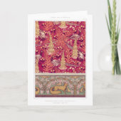 Art Nouveau Fuchs Fasan Foxglove verneuil Karte (Vorderseite)