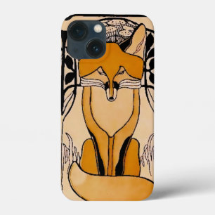 Art Nouveau Füchse Illustration Waldtiere Case-Mate iPhone Hülle