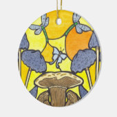 Art Nouveau Fungi Keramik Ornament (Links)