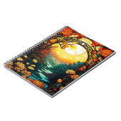 Art Nouveau Garden Arch Scene Notizblock (Linke Seite)