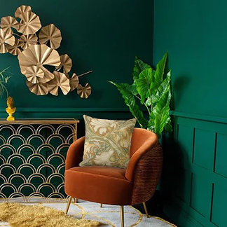 Art Nouveau Garden Muse Design Kissen