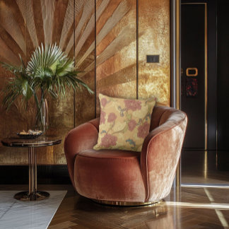 Art Nouveau Garden Muse Design Kissen