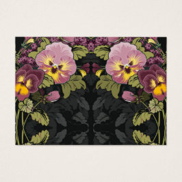 Art Nouveau Garden of Stiefmütterchens - Geschenk