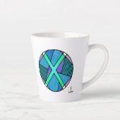 Art Nouveau Gebo Rune Latte Mug – UNITY! Milchtasse (Rechts)