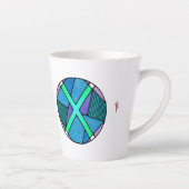 Art Nouveau Gebo Rune Latte Tasse - EINHEIT! (Rechts)