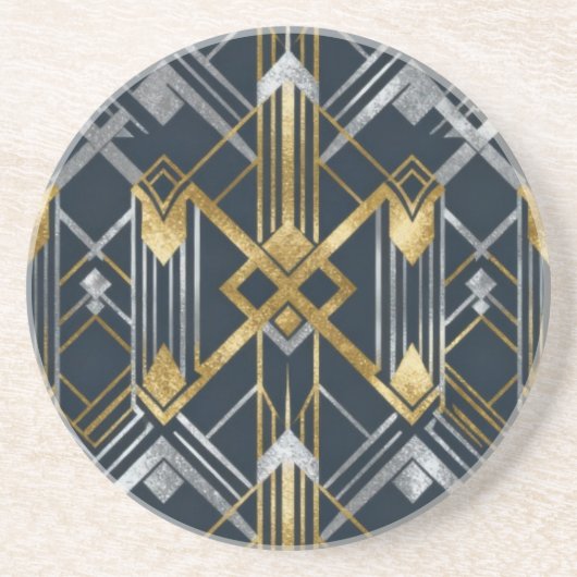 Art Nouveau Getränkeuntersetzer (Vorne)