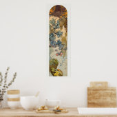 Art Nouveau Glass Alphonse Mucha Poster (Küche)