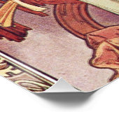 Art Nouveau Goddess Poster (Ecke)