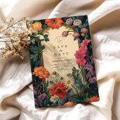 Art Nouveau Gold Frame Wedding Save The Date