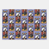 Art Nouveau Hexe Geschenkpapier Set (Vorderseite 2)