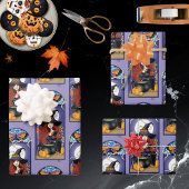 Art Nouveau Hexe Geschenkpapier Set