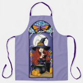 Art Nouveau Hexe Schürze (Vorderseite)