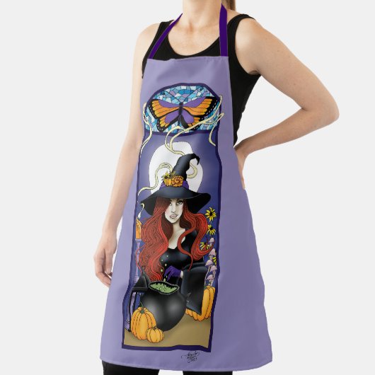 Art Nouveau Hexe Schürze (InSitu)