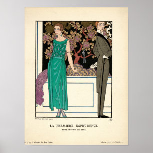 Art Nouveau Illustration von George Barbier aus de Poster