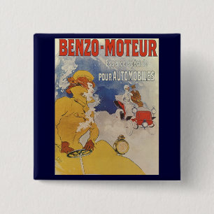 Art Nouveau im Vintage-Stil, Benzo Moteur von Jule Button