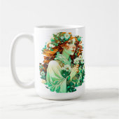 Art Nouveau Imboli Celtic Spring Kaffeetasse (Links)