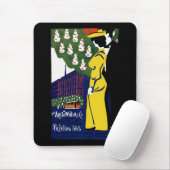 Art Nouveau Ink Ad Mousepad (Mit Mouse)